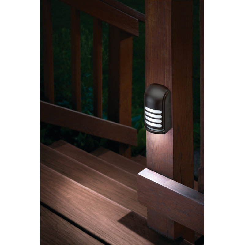 Bronze Battery Powered LED Motion Sensor Deck Light