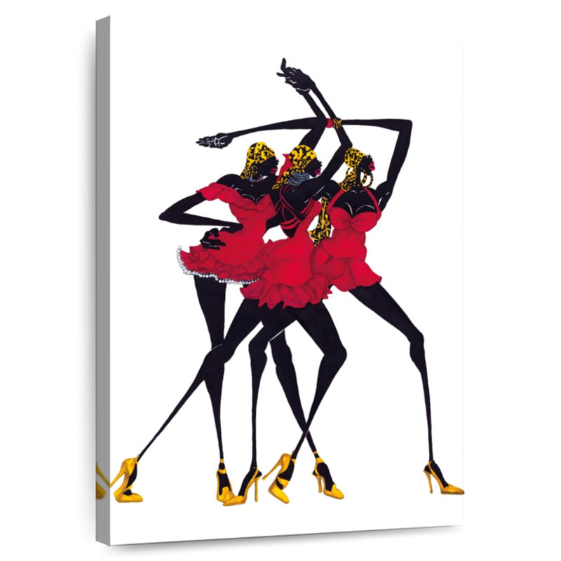 Shuttleworth Little Red Dress, 48" H x 32" W