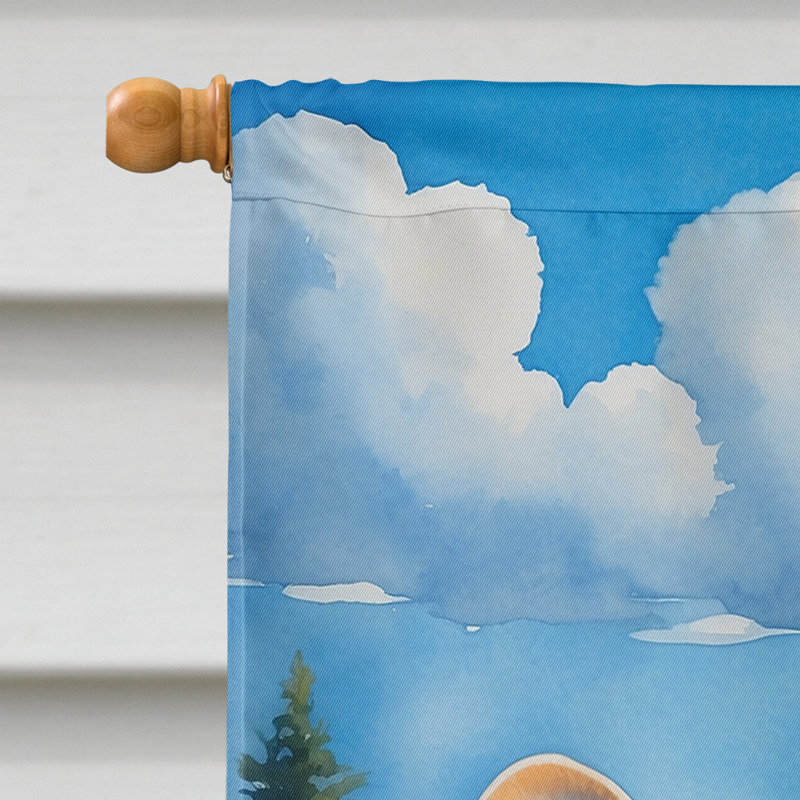 Drapeau de la maison du tournesol Malamute d'Alaska, Bouledogue français