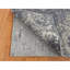 Tapis gris en laine et soie à motif abstrait 2 pi x 3 pi E26962EEDE1D480B8AF02AE258BCC10B