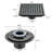 6 Inch Square Shower Floor Drain-122460857