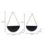 Ensemble de pots à fleurs muraux suspendus Modern Modern-1595758119