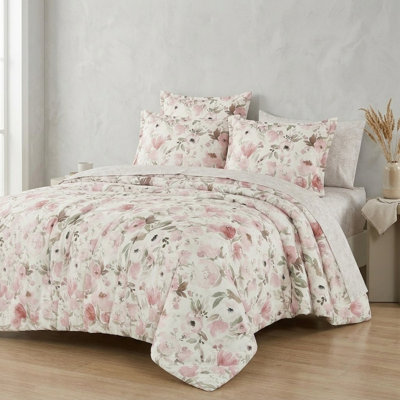 Floral Bed In A Bag Comforter Set