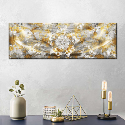 Gold Abstract Canvas Print