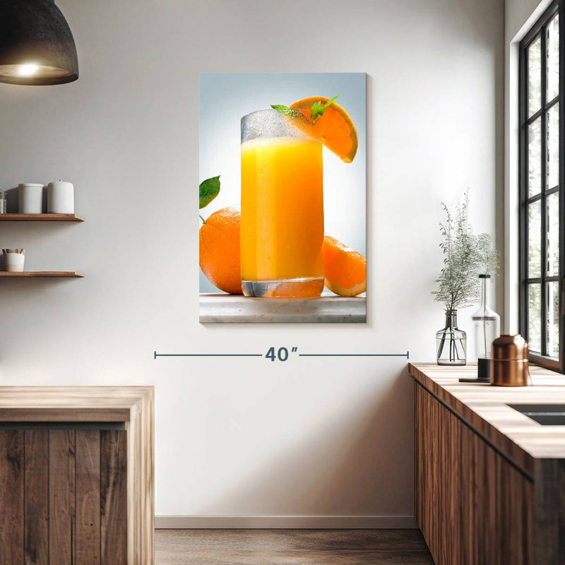 Verre de jus d'orange Yarlin, H 39 po x l 26 po