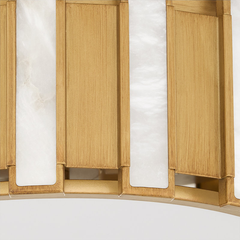 Volterra Alabaster Flush Mount