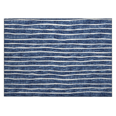 Loreen Washable Abstract Indoor / Outdoor Rug