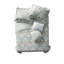 Polyester Damask Quilt with Pillow Shams Included-278721159