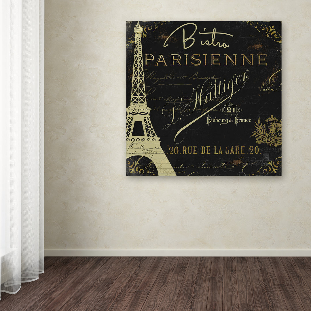 'La Cuisine VI' by Jadaya Vintage Advertisement on Wrapped Canvas Lark Manor™ 