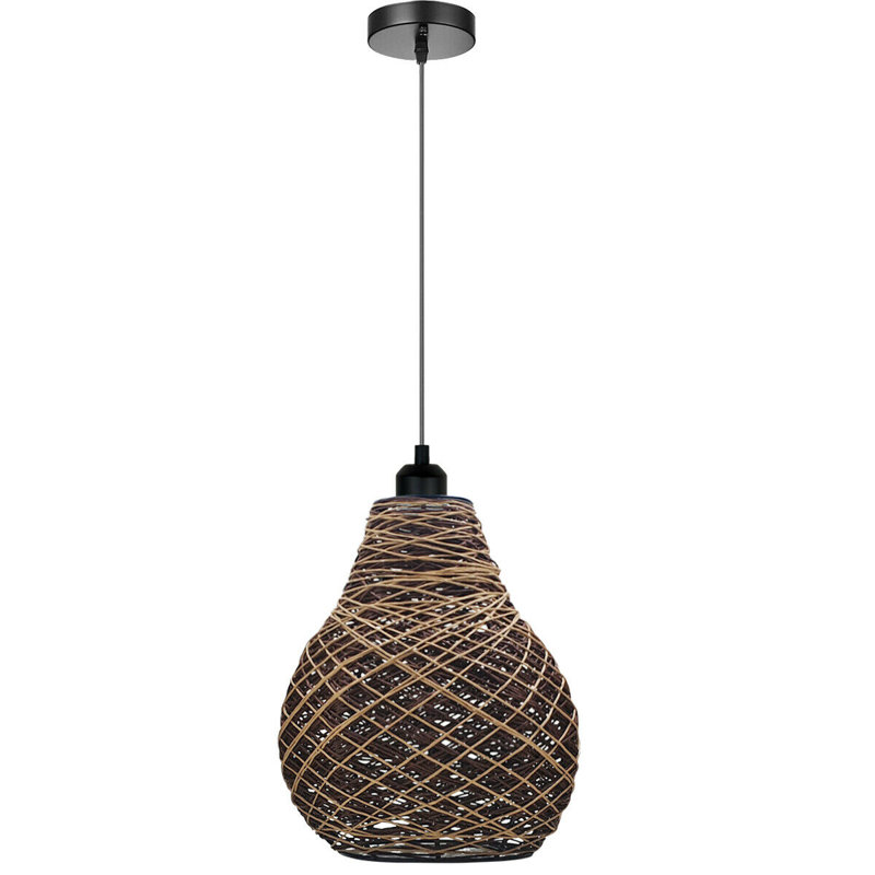 Kathaleen 1 - Light Brown Dome Pendant