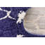 Scottsville Shaggy Navy Blue/Ivory Rug-781666599