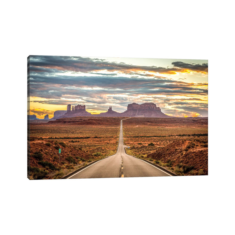 Monumental 1 Piece Wall Art on Canvas, 20.32 cm H x 30.48 cm W, Wrapped Canvas