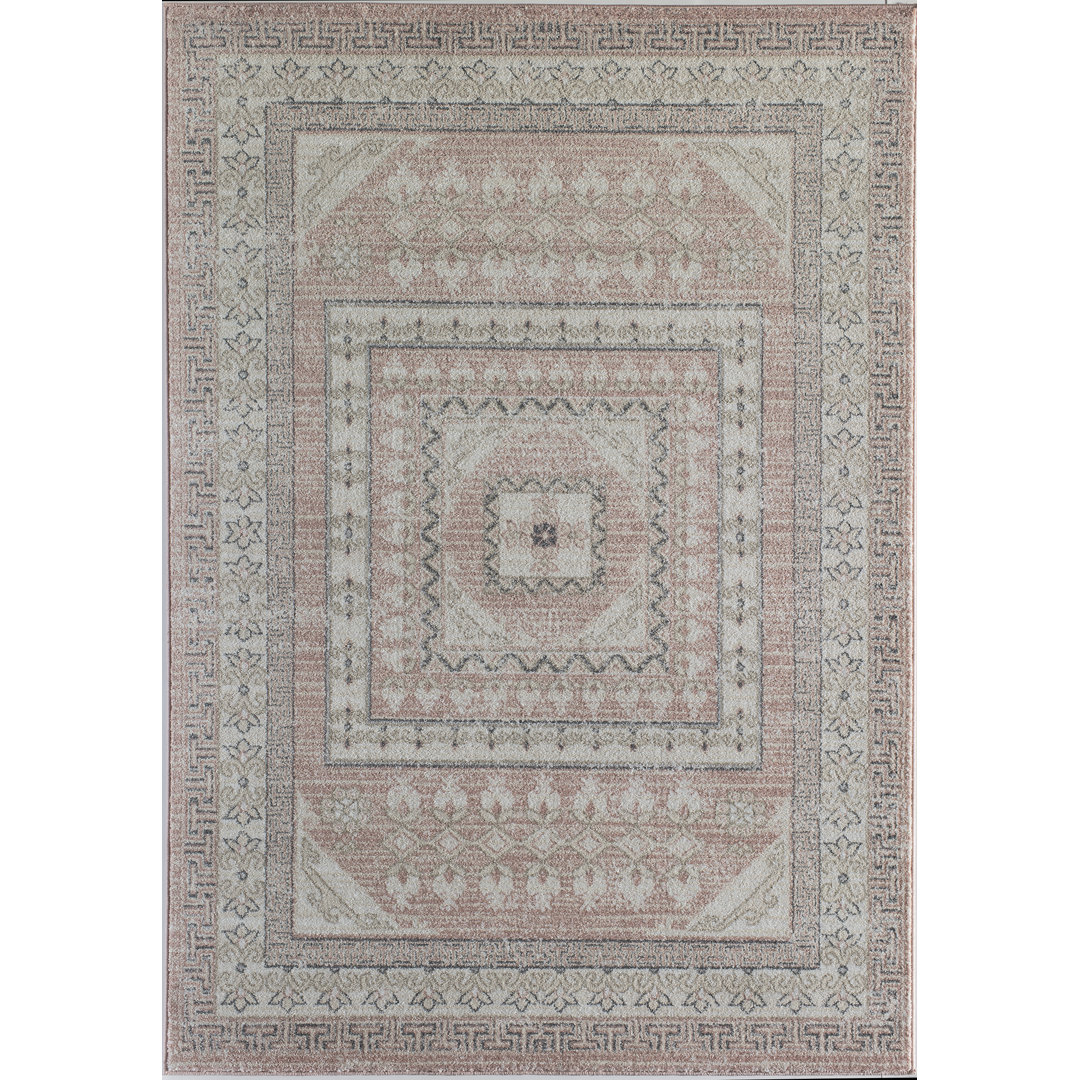 Dionne Vintage Carnation Pink Area Rug Langley Street® Rug 