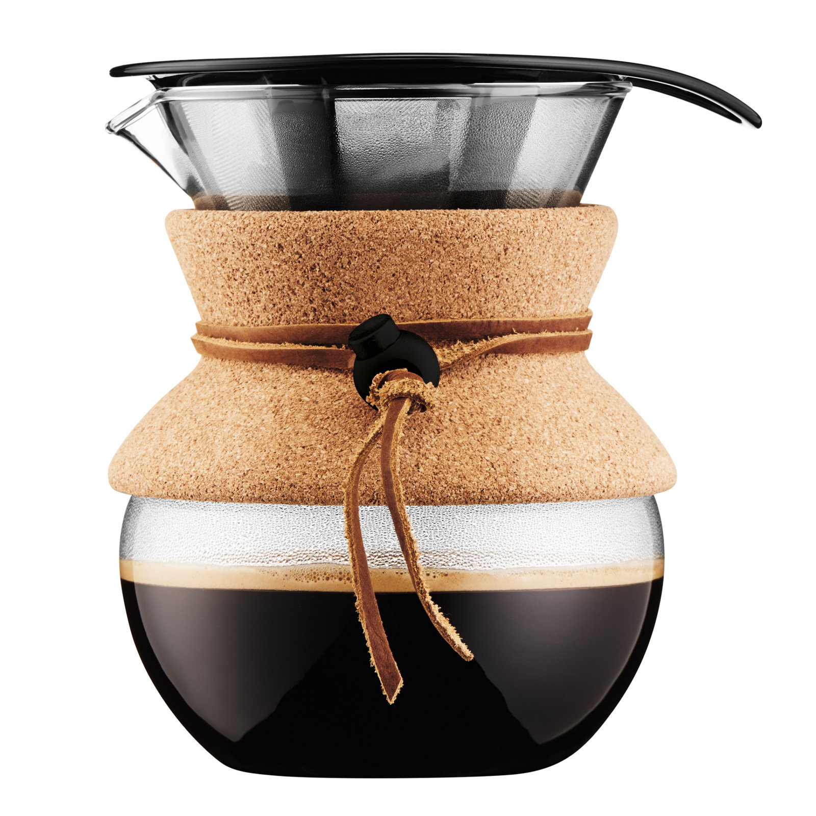 Bodum Pour Over Coffee Maker, 2 Cup, Brown