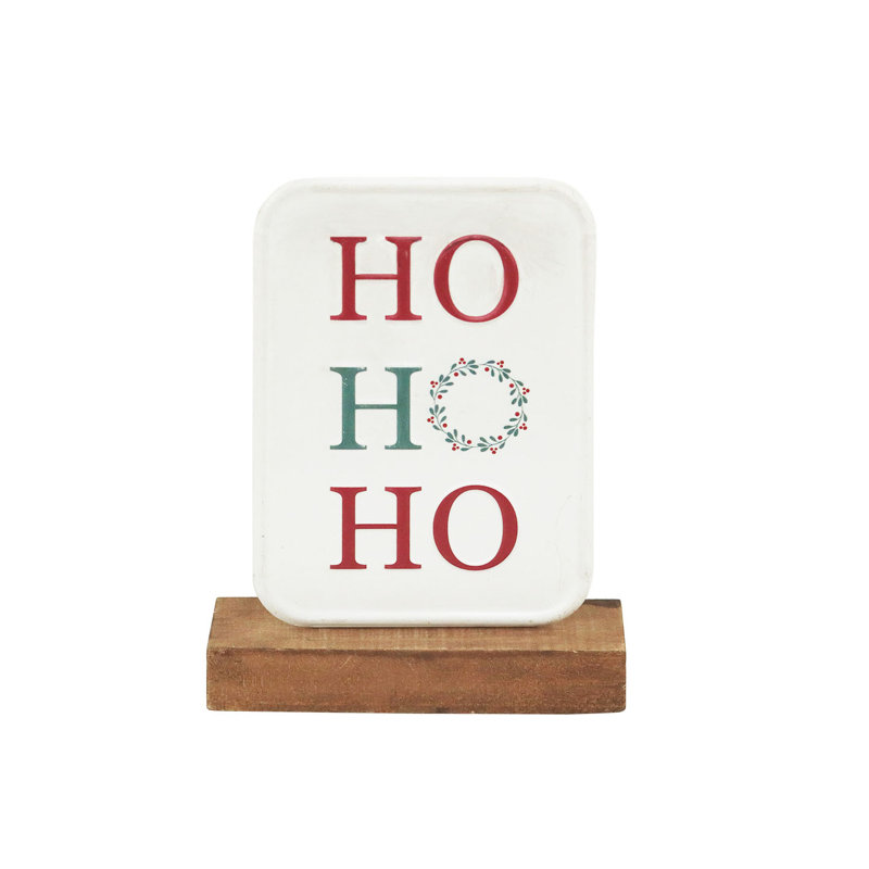 Panneau Ho Ho Ho