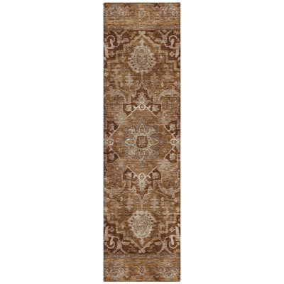 Machine Washable Indoor/Outdoor Arline ACN2165 Global Rug