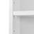 Multi-Functional Corner Cabinet Tall Bathroom Storage Cabinet With Two Doors And Adjustable Shelves, Open Shelf-103547636