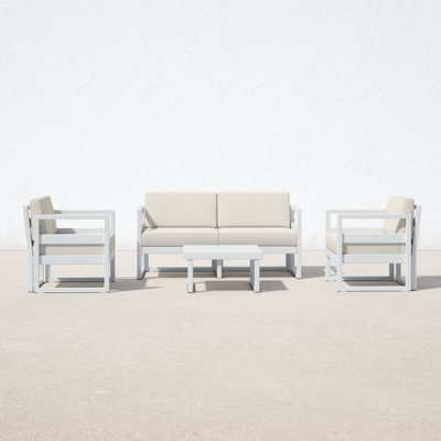 Lane 4 - Person Patio Conversation Set with Cushions