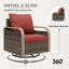 Ensemble de 4 chaises de patio Timicka-331730998