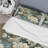 White Green Elegance Botanical Pattern I Floral Duvet Cover-674433482