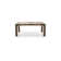 Omnia Extendable Table with Rectangular Top and Wooden Legs