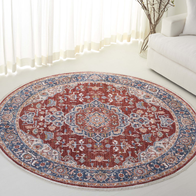 Lauren Ralph Lauren Performance Oriental Rug, Round 6'7"