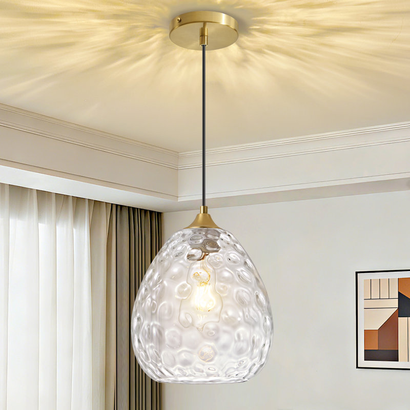 1 - Light Gold Novelty Pendant
