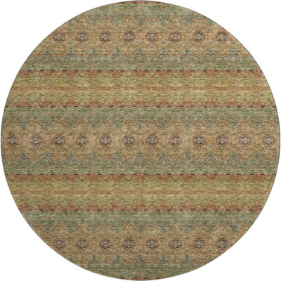 Premium Machine Washable Cerrito Green Rug