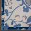 Tapis floral bleu / gris intérieur / extérieur Floral-537295525