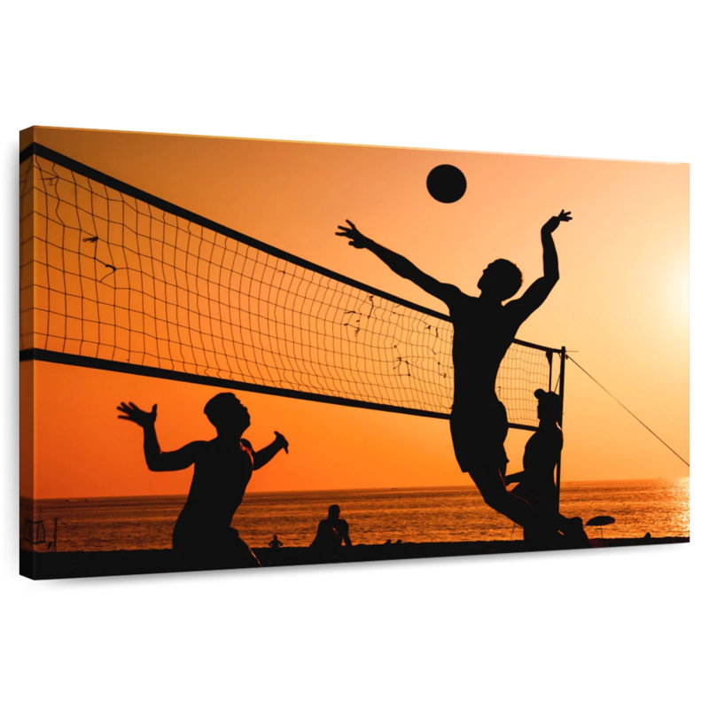 Volleyball de plage Sirci, H 30 po x l 45 po
