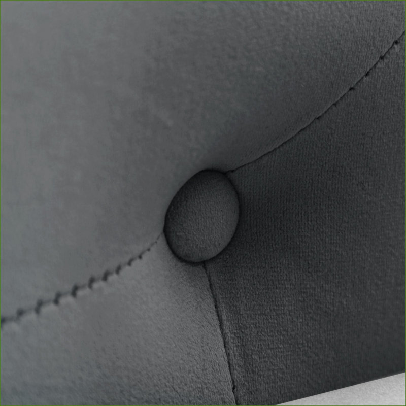  Méridienne Onyx Velvet, Noir