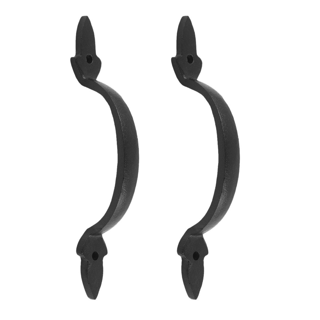 Wrought Iron Fleur De Lis 4" Center Arch Pull Multipack (Set of 2) The Renovators Supply Inc.