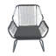 Chaise de patio avec coussins Darryl