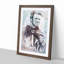 Clint Eastwood in Abstract - Framed Print-55680171-55680174
