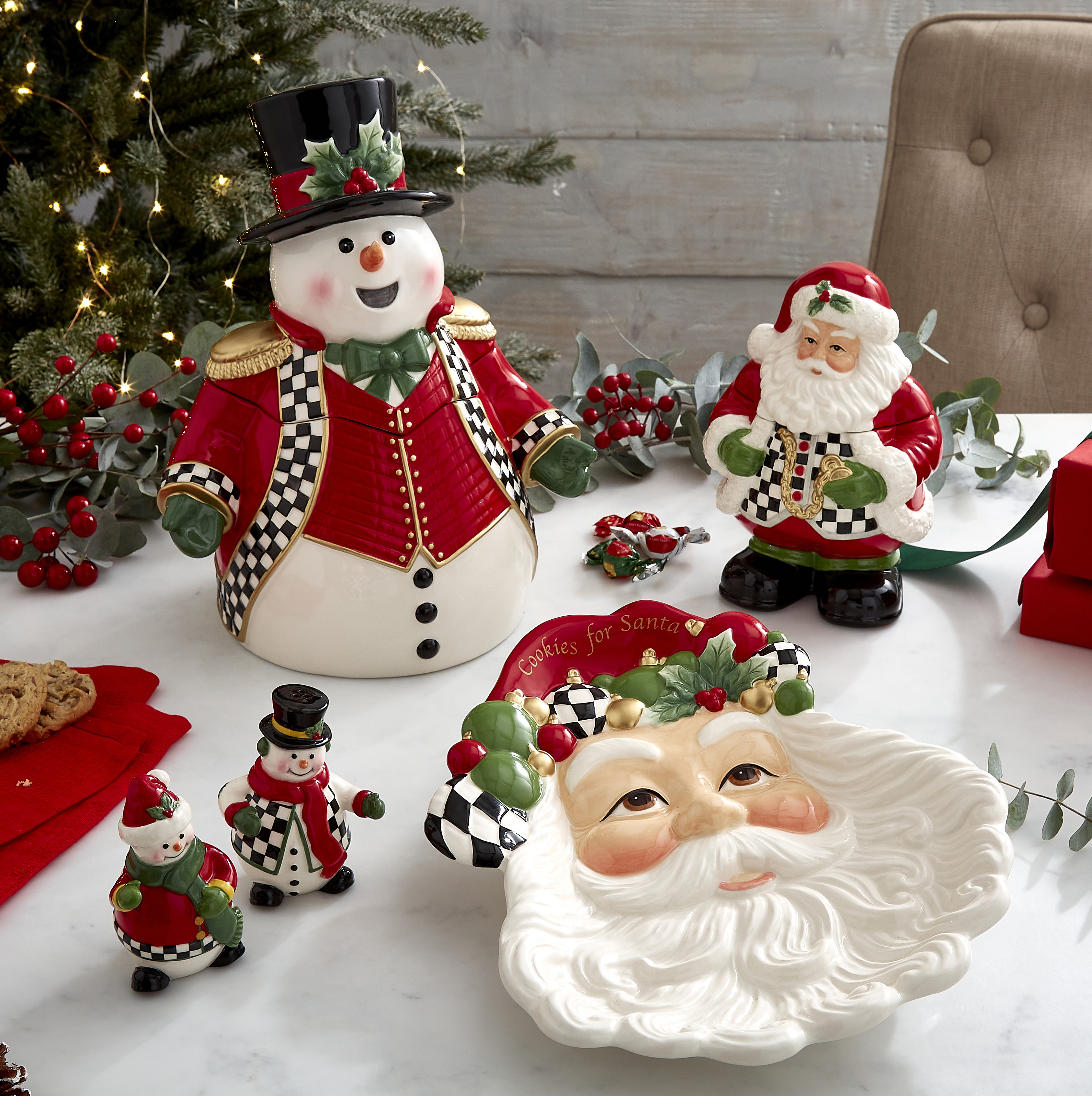 Spode Christmas Tree Gold 4 Piece Place Setting, Service for 1