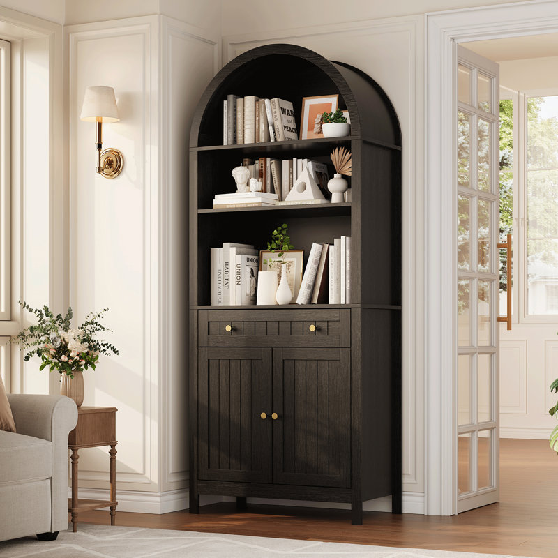 Armoire d'appoint 73 pouces, Noir