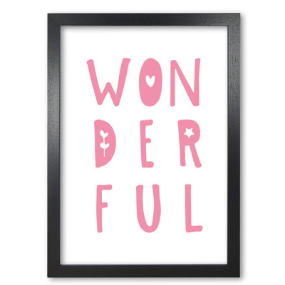 Wonderful - Print