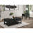 Sutter Distressed Java 2-Drawer Rectangular Coffee Table