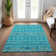 Aleighna Area Rug with Non-Slip Backing