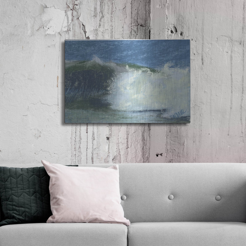 «Wave Portrait No. 75» par Marie Marfia Fine Art, H 24 po x l 36 po