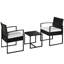 Glennis 2 Seater Rattan Conversation Set-134685709