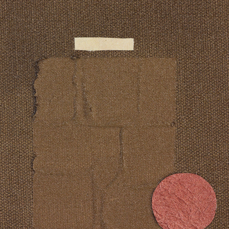 Orbit Vol. 2 #9 - Umber Painting by Jade Dacay, H 32" x W 24"
