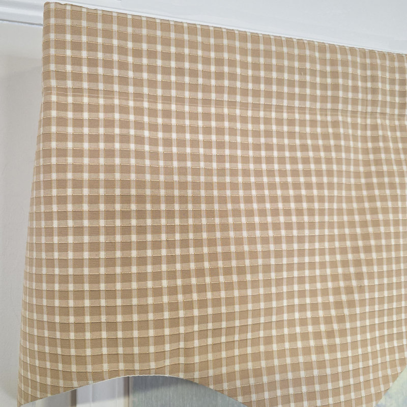  Texture Check Regal Valance