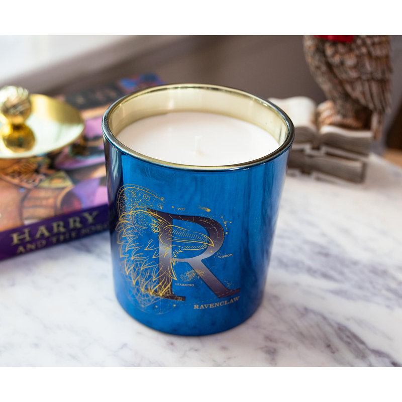 Ravenclaw Scented Designer Candle with Glass Holder