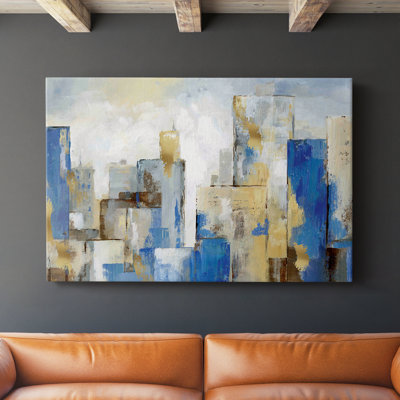 City Blues II - Cavas enveloppés de galerie