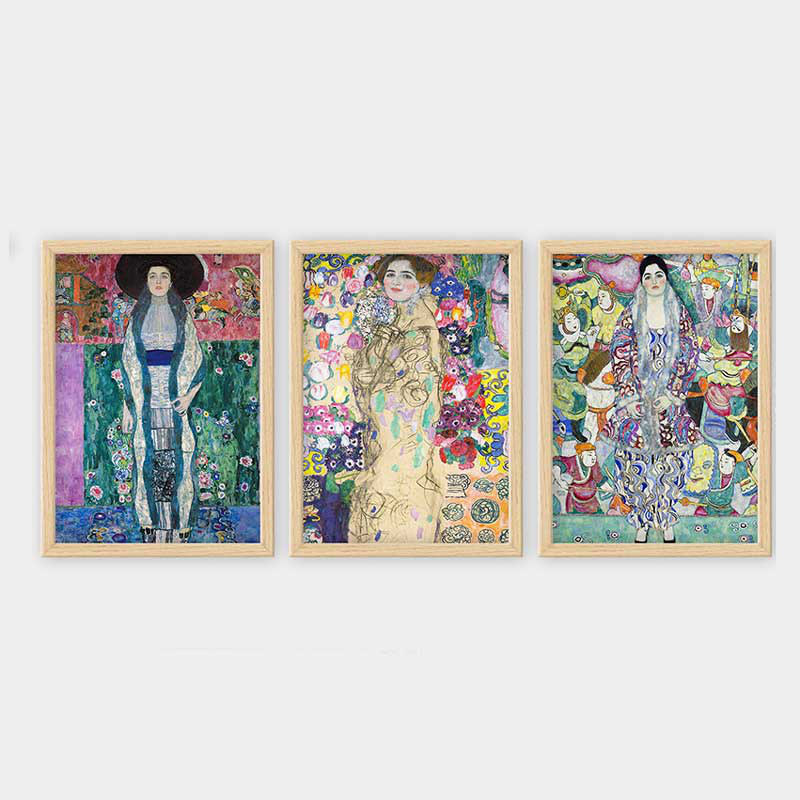 Superbe ensemble de peintures décoratives encadrées (3 pièces) de 21,7 po x 29,5 po chacune | Cadre 100% bois avec polystyrène de 0,8 pouce | Impression numérique UV | Parfait pour la décoration murale de salon, de bureau et de galerie