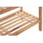 12 Pair Stackable Solid Wood Shoe Rack