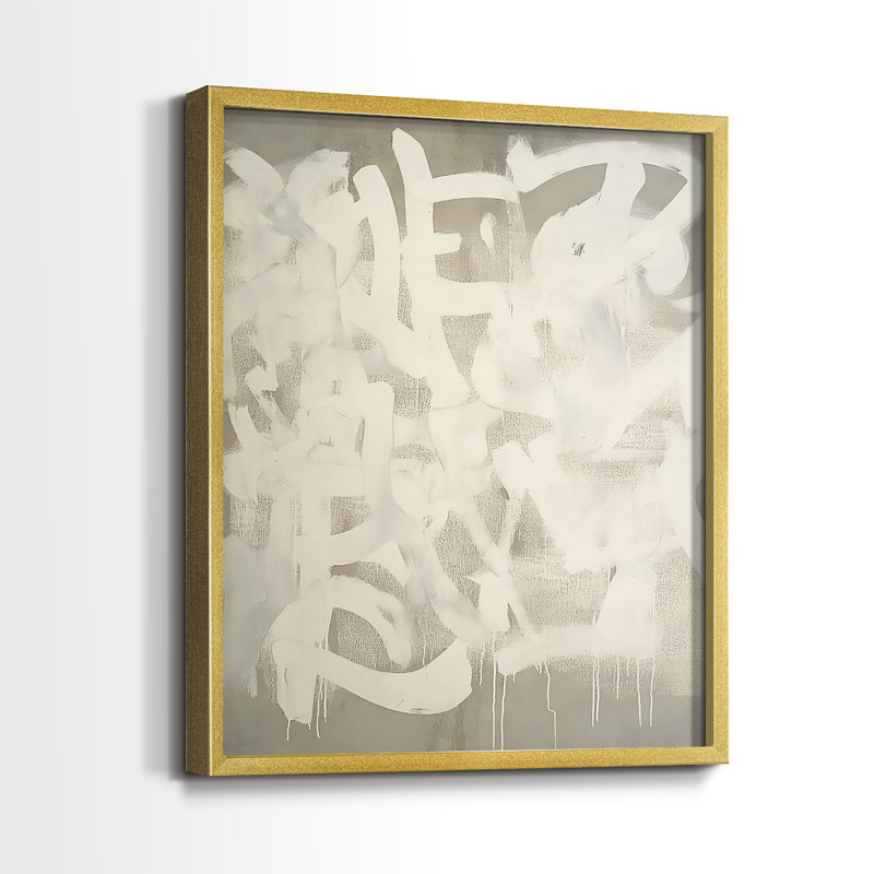 "ABSTRACT Series DCCxxxii" par J Paul, H 29 po x l 23 po, Doré