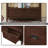 36" Wide 4 - Drawer Credenza Office Storage Cabinet With Open Storage-498799670