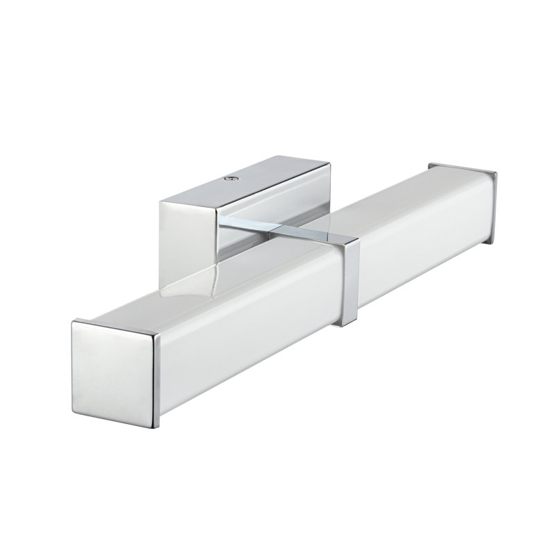 Tron 18" Bathroom Vanity LED Bath Bar - Chrome, 18" Width, 15, Chrome
